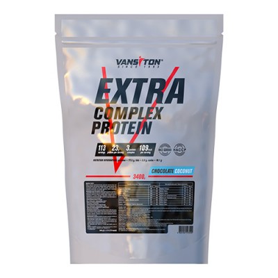 Protein Extra 3,4 kg Chocolate-Coconut TM Vansiton