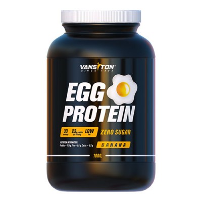 Протеїн Яєчний 100% Egg Protein 1000 г Банан ТМ Вансітон / Vansiton
