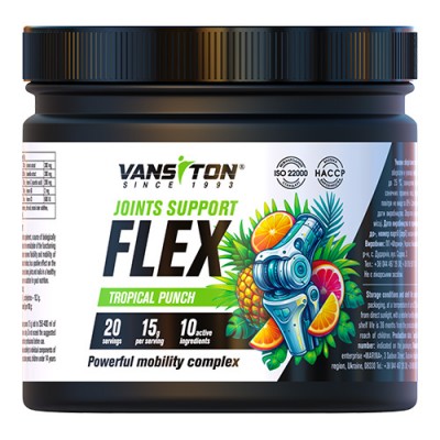 FLEX joints support 300 г Тропічний пунш ТМ Вансітон / Vansiton