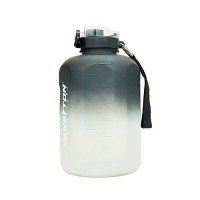 Бутылка для воды Hydrator (гидратор) черно-белая ТМ Ванситон 2200 мл  