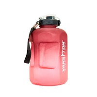 Hydrator water bottle black and red TM Vansiton 2200 ml