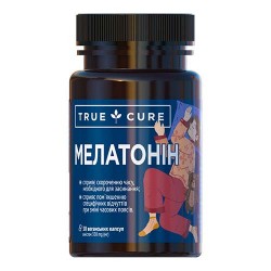 Мелатонін True Cure 1,9 мг капcули №30 