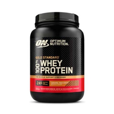 Сироватковий протеїн Optimum Nutrition 100% Whey Gold Standard Caramel Macchiato 928 г
