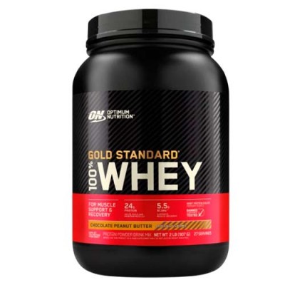 Сироватковий протеїн Optimum Nutrition 100% Whey Gold Standard Chocolate Peanut Butter 907 г