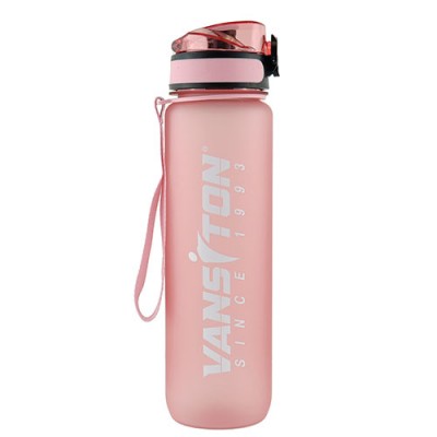 Bottle for Water Plastic Pink 1000 ml Vansiton