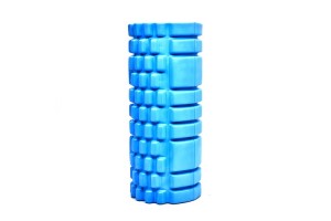 Массажный ролик средней жесткости Fit Guide синий 33х14 см Массажный ролик средней жесткости Fit Guide синий 33х14 см