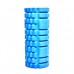 Massage Foam Roller of Midium Hardness Fit Guide Blue 33x14 cm