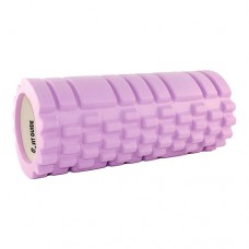 Massage Foam Roller of Midium Hardness Fit Guide Purple 33x14 cm Massage Foam Roller of Midium Hardness Fit Guide Purple 33x14 cm