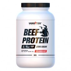 Протеин говяжий Beef Protein 1000 г со вкусом клубники ТМ Ванситон / Vansiton