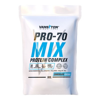 Protein Pro-70 900 g Chocolate-Coconut Vansiton 