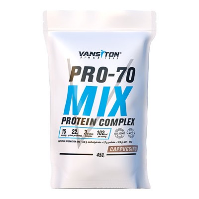 Protein Pro-70 450 g Cappuccino Vansiton 