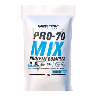 Protein Pro-70 450 g Chocolate-Coconut Vansiton 