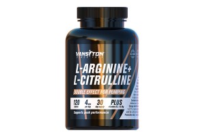 L-Arginine + L-Citrulline Vansiton 120 tablets